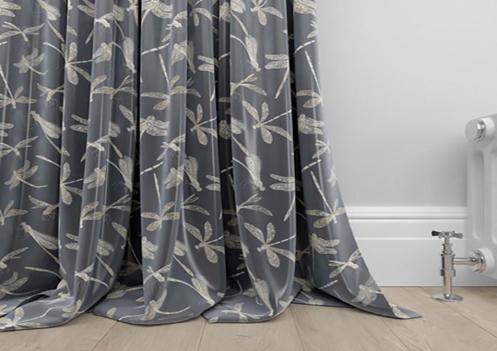 Dragonflies, Twilight - Made to Measure Curtains - Image 6